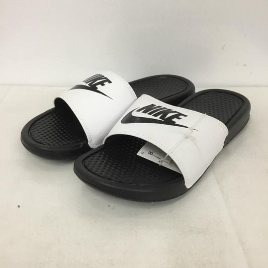 ナイキ NIKE サンダル サンダル 343880-100 ベナッシ JDI 27cm タグ付き 27.0cm ロゴ、文字 白 / ホワイト / X 黒 / ブラック /  メンズ USED 古着 中古 10140167