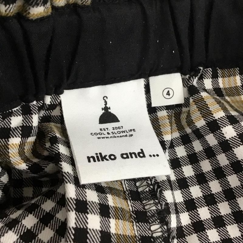 ニコアンド niko and... パンツ スラックス ワイドパンツ ストレートパンツ カジュアルパンツ スラックス チェックパンツ 4 チェック マルチカラー / マルチカラー /  レディース USED 古着 中古 10109968