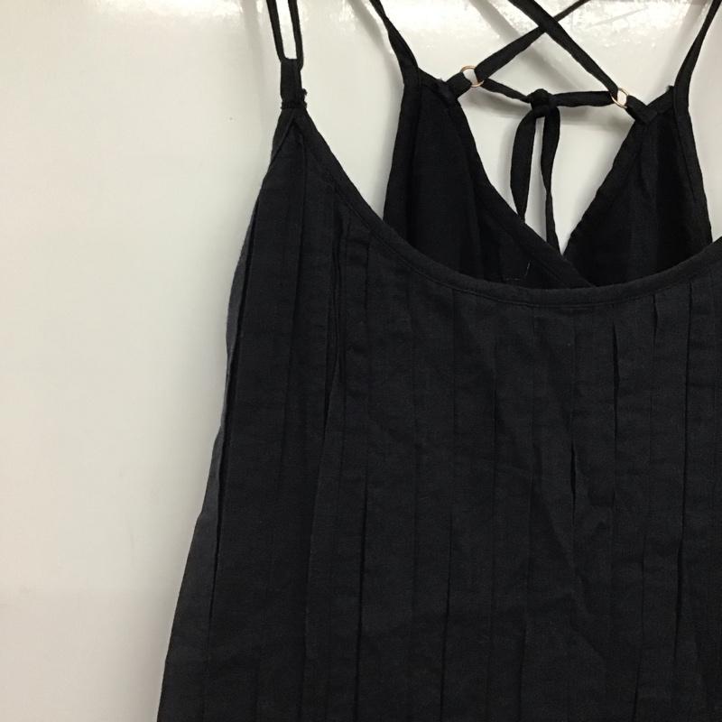 フリークスストア FREAK S STORE ワンピース ロングスカート ロングワンピース ノースリーブワンピース フレアスカート FREE 無地 紺 / ネイビー /  レディース USED 古着 中古 10149097