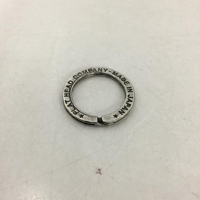フラットヘッド The Flat Head キーホルダー キーホルダー キーリング ロゴ、文字 銀 / シルバー /  メンズ USED 古着 中古 10141901
