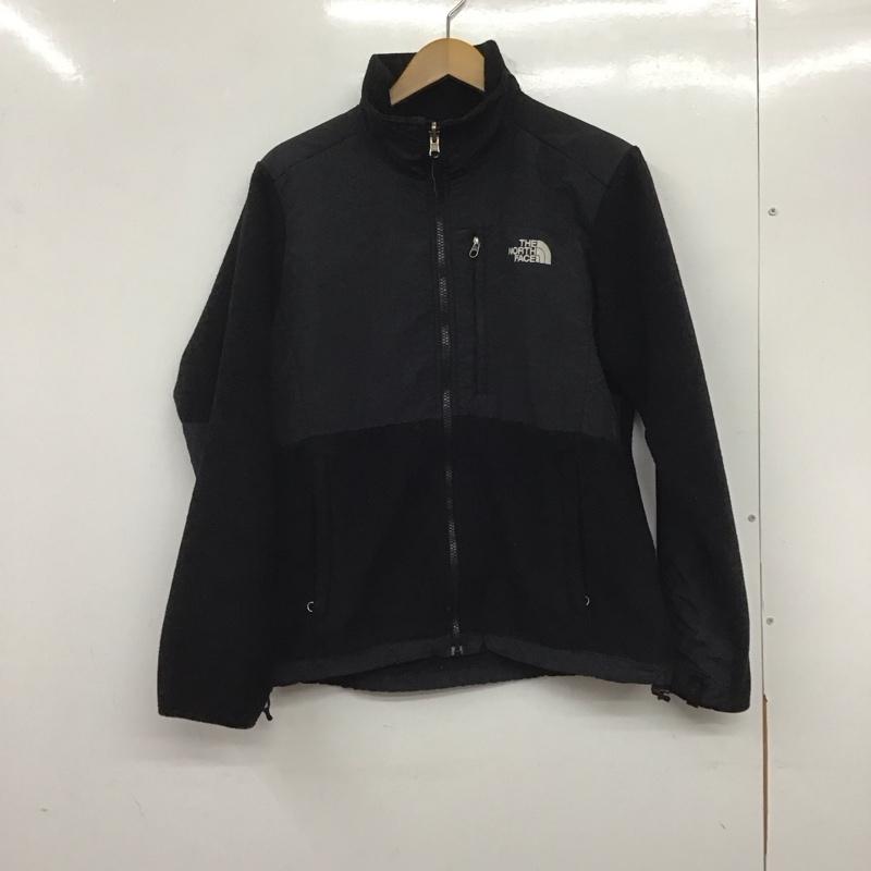 ザノースフェイス THE NORTH FACE ジャケット、上着 ジャケット、ブレザー ジップアップジャケット フリースジャケット アウター M ロゴ、文字 黒 / ブラック /  メンズ USED 古着 中古 10140700