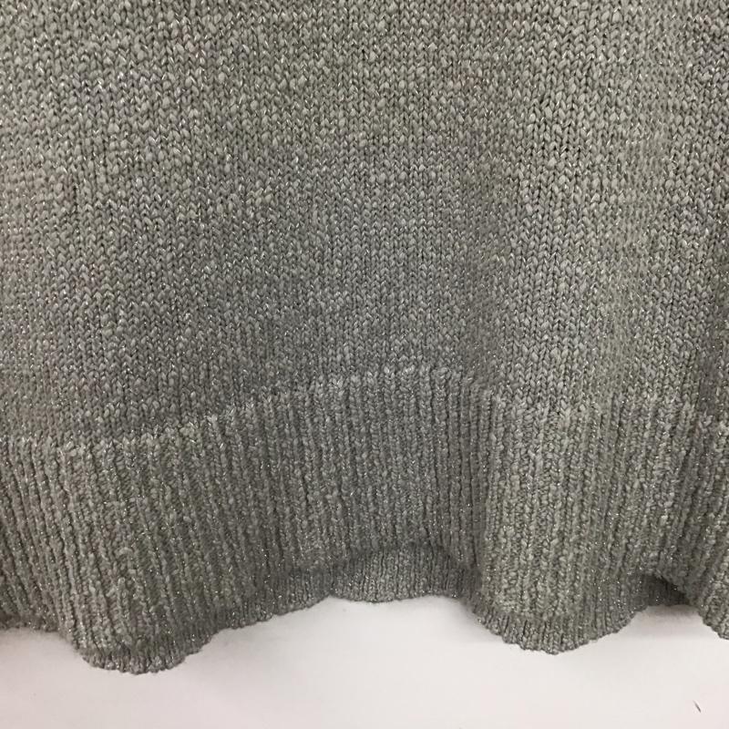 ローリーズファーム LOWRYS FARM ベスト ベスト ニットベスト ノースリーブカットソー プルオーバー Vネック FREE 無地 灰 / グレー /  レディース USED 古着 中古 10142455