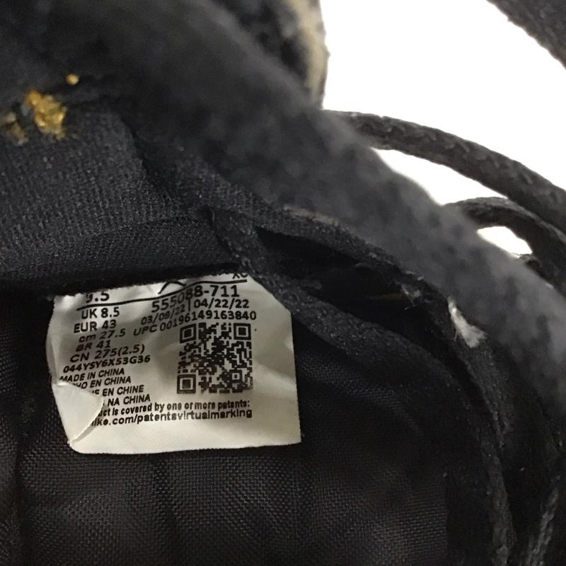 ナイキ NIKE スニーカー スニーカー 555088-711 AIR JORDAN 1 RETRO HIGH OG 27.5cm 箱有 27.5cm ロゴ、文字 黒 / ブラック / X 黄 / イエロー / X 白 / ホワイト /  メンズ USED 古着 中古 10135136