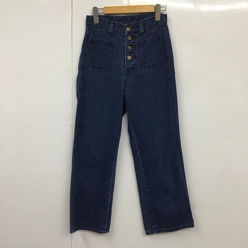 リー Lee パンツ デニム、ジーンズ XS 無地 インディゴ / インディゴ /  レディース USED 古着 中古 10130318