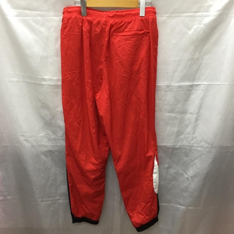 ナイキ NIKE ボトムス ボトムス ar9895-657 ナイロンパンツ ウーブンパンツ スポーツウェア L ロゴ、文字 赤 / レッド / X 白 / ホワイト / X 黒 / ブラック /  メンズ USED 古着 中古 10113310