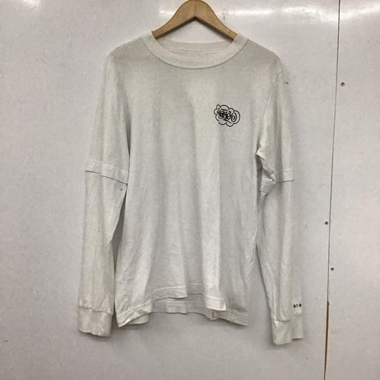 サカイ Sacai カットソー 長袖 23-0625s EricHaze カットソー 長袖Tシャツ プリントTシャツ 2 プリント 白 / ホワイト /  メンズ USED 古着 中古 10140311