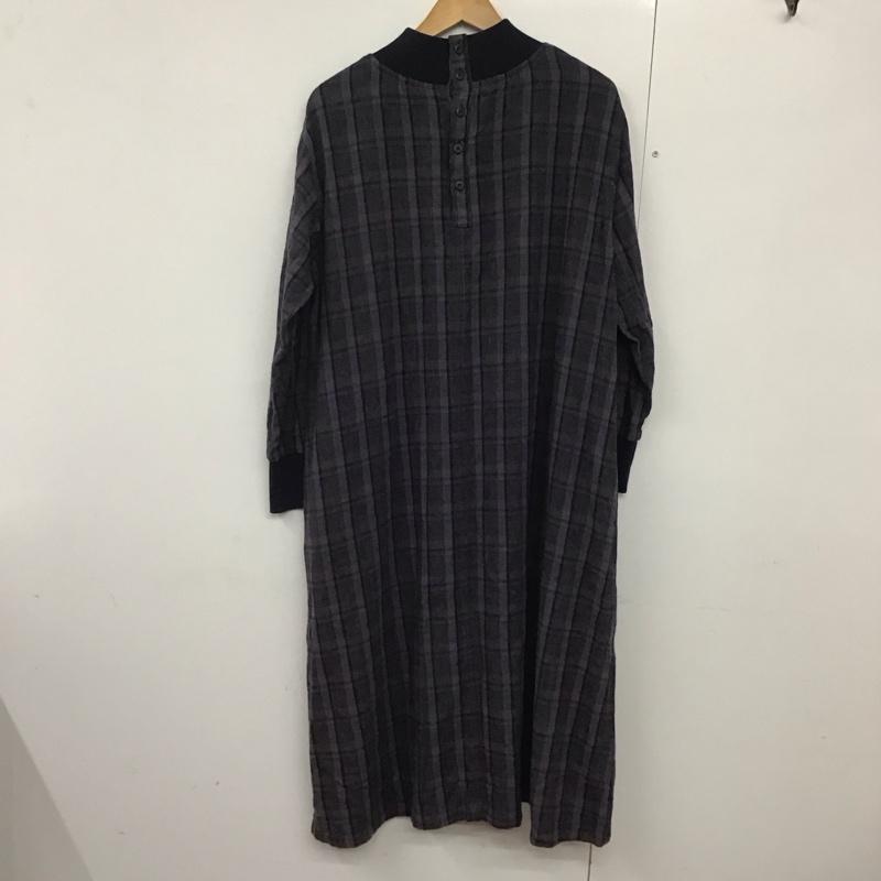 スタディオクリップ studio CLIP ワンピース ロングスカート M チェック マルチカラー / マルチカラー /  レディース USED 古着 中古 10141631