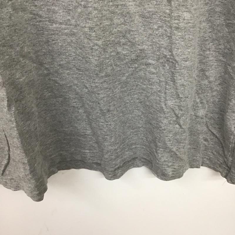 ショーナンボー Shonanbo Tシャツ 半袖 半袖カットソー 無地Tシャツ ヘンリーネックカットソー XL プリント 灰 / グレー /  メンズ USED 古着 中古 10136092