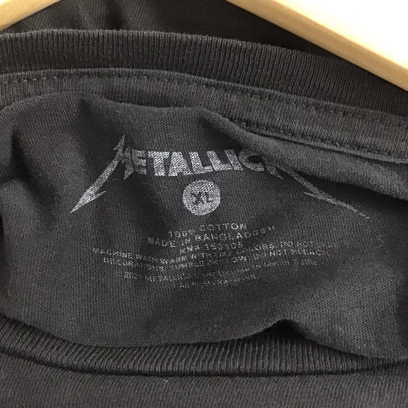 古着 USED Tシャツ 半袖 半袖カットソー プリントTシャツ クルーネックカットソー バンドTシャツ XL プリント 黒 / ブラック /  メンズ USED 古着 中古 10141498