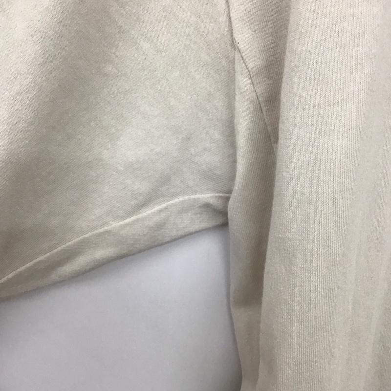 ニコアンド niko and... カットソー 半袖 半袖カットソー スウェットカットソー クルーネック 4 無地 ベージュ / ベージュ /  メンズ USED 古着 中古 10136234