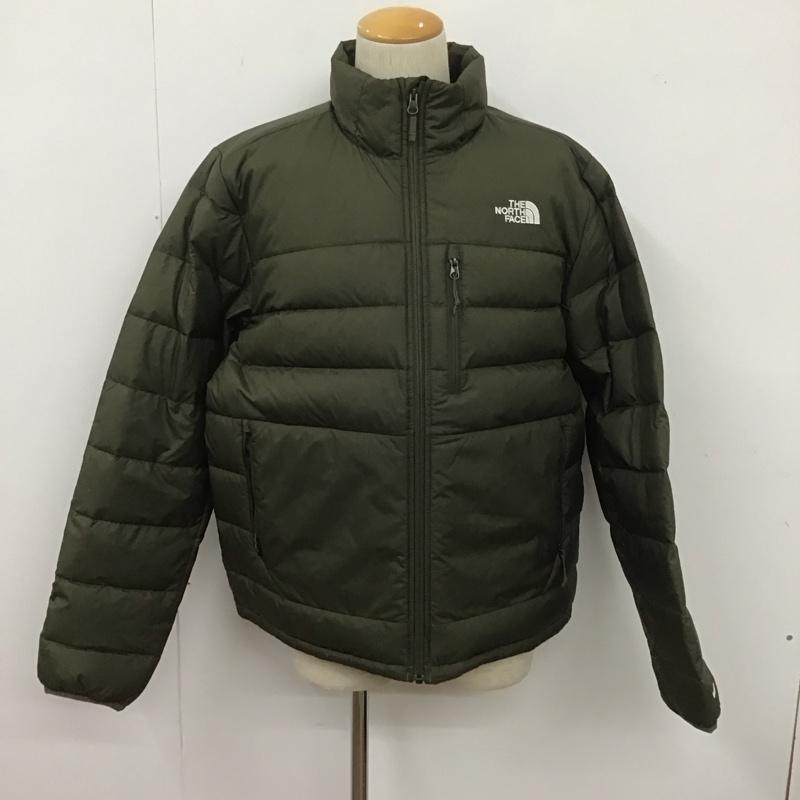 ザノースフェイス THE NORTH FACE ジャケット、上着 ジャンパー、ブルゾン ND52115Z ダウンジャケット ジップアップジャケット アウター カジュアルジャケット L ロゴ、文字 カーキ / カーキ /  メンズ USED 古着 中古 10106771