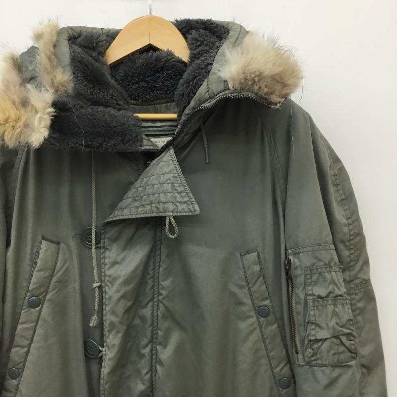 ＵＳフルギ US古着 ジャケット、上着 ジャンパー、ブルゾン N-3B SKY LINE Clothing 70 s M 無地 カーキ / カーキ /  メンズ USED 古着 中古 10139997
