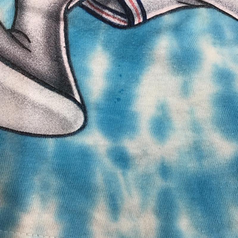 古着 USED Tシャツ 半袖 半袖カットソー プリントTシャツ クルーネックカットソー 古着 L プリント マルチカラー / マルチカラー /  メンズ USED 古着 中古 10117459