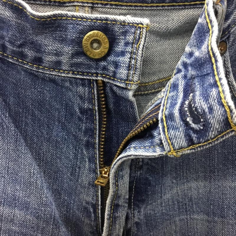 リーバイストラウスアンドコー Levi Strauss & co. パンツ ショートパンツ ショートパンツ ハーフパンツ カジュアルパンツ デニムショートパンツ 36 無地 インディゴ / インディゴ /  メンズ USED 古着 中古 10108730