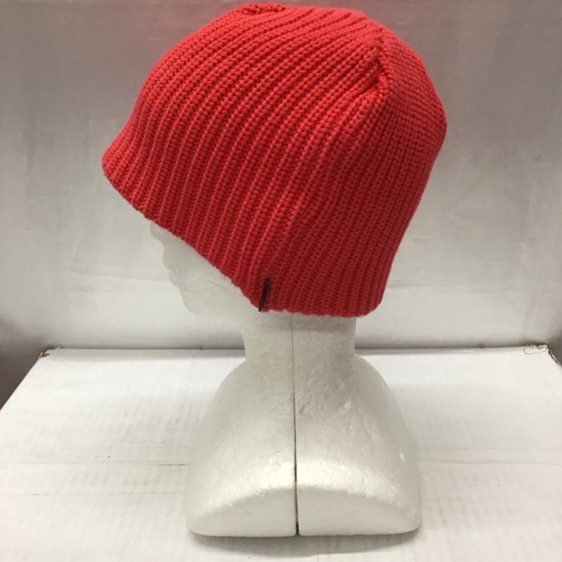 キャプテンズヘルム Captains Helm 帽子 ニット帽 ニットキャップ ビーニー ロゴ、文字 赤 / レッド /  メンズ USED 古着 中古 10111786