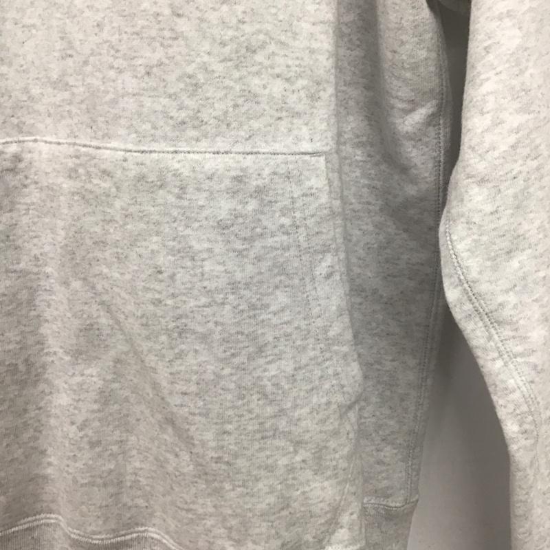 アベイシングエイプ A BATHING APE パーカー 長袖 長袖 L ロゴ、文字 灰 / グレー /  メンズ USED 古着 中古 10146570