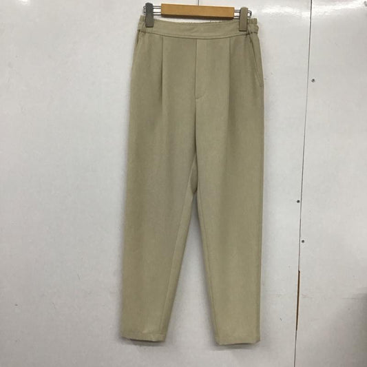 ユナイテッドアローズグリーンレーベルリラクシング UNITED ARROWS green label relaxing パンツ スラックス 3614-126-2207 オルマイパンツ XS 無地 ベージュ / ベージュ /  レディース USED 古着 中古 10133160