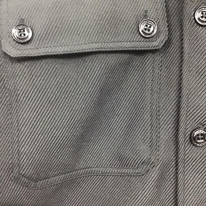 ディーゼル DIESEL ジャケット、上着 ジャケット、ブレザー 長袖パーカージャケット アウター 前ボタン L 無地 黒 / ブラック /  メンズ USED 古着 中古 10140827