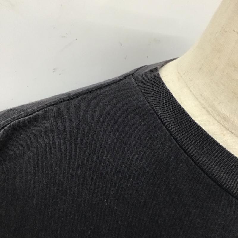 ナイキ NIKE Tシャツ 半袖 半袖カットソー プリントTシャツ クルーネックカットソー 古着 ヴィンテージ S ロゴ、文字 黒 / ブラック /  メンズ USED 古着 中古 10114186