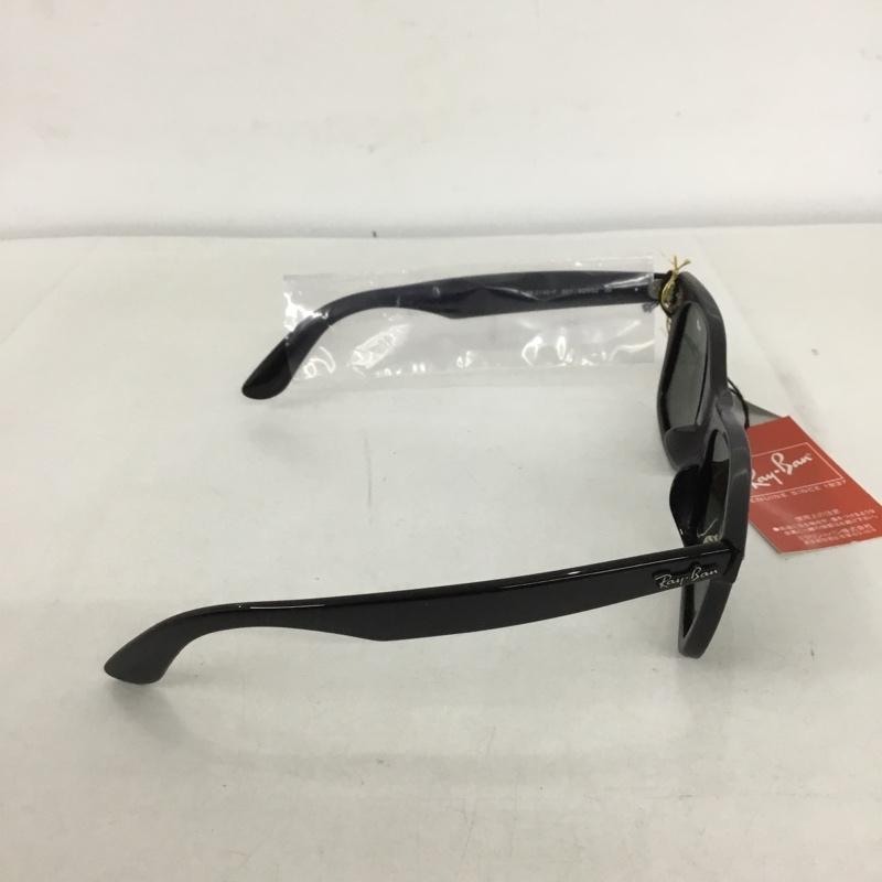 レイバン Ray-Ban めがね・サングラス サングラス RB2140-F WAYFARER カラーレンズ ケース付き ロゴ、文字 黒 / ブラック /  メンズ USED 古着 中古 10129413
