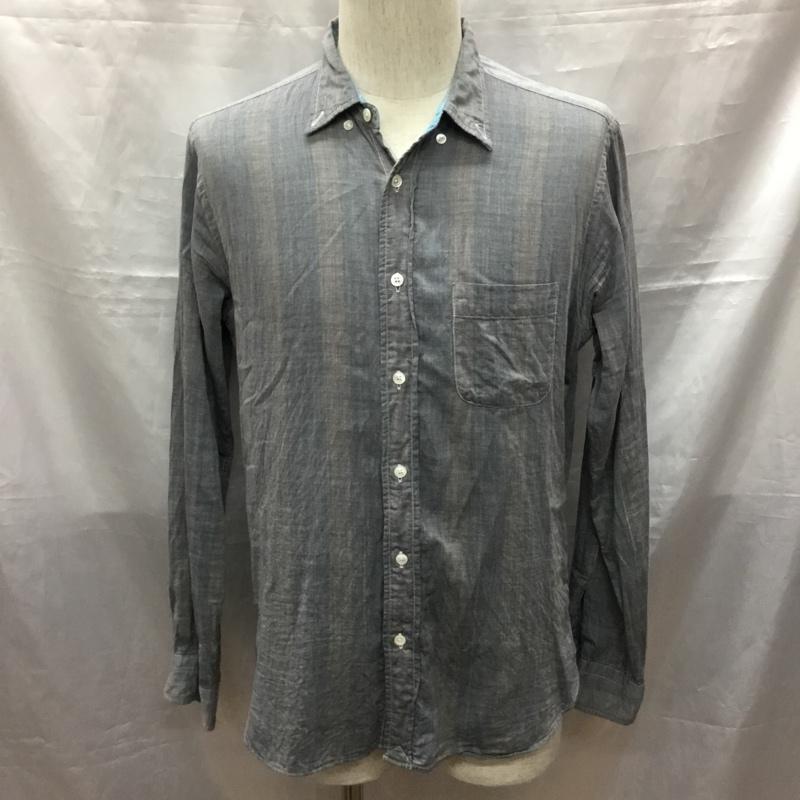 ビューティアンドユースユナイテッドアローズ BEAUTY&YOUTH UNITED ARROWS シャツ、ブラウス 長袖 長袖シャツ カラーシャツ ポケットシャツ 長袖カットソー L 無地 マルチカラー / マルチカラー /  メンズ USED 古着 中古 10117576