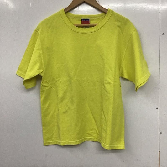 チャンピオン Campion Tシャツ 半袖 S 無地 黄 / イエロー /  メンズ USED 古着 中古 10134269