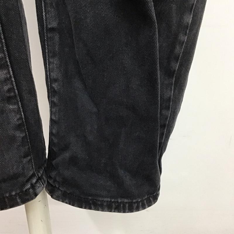 ザラ ZARA パンツ デニム、ジーンズ 5862 059 800 ハイウエスト 無地 黒 / ブラック /  レディース USED 古着 中古 10109723