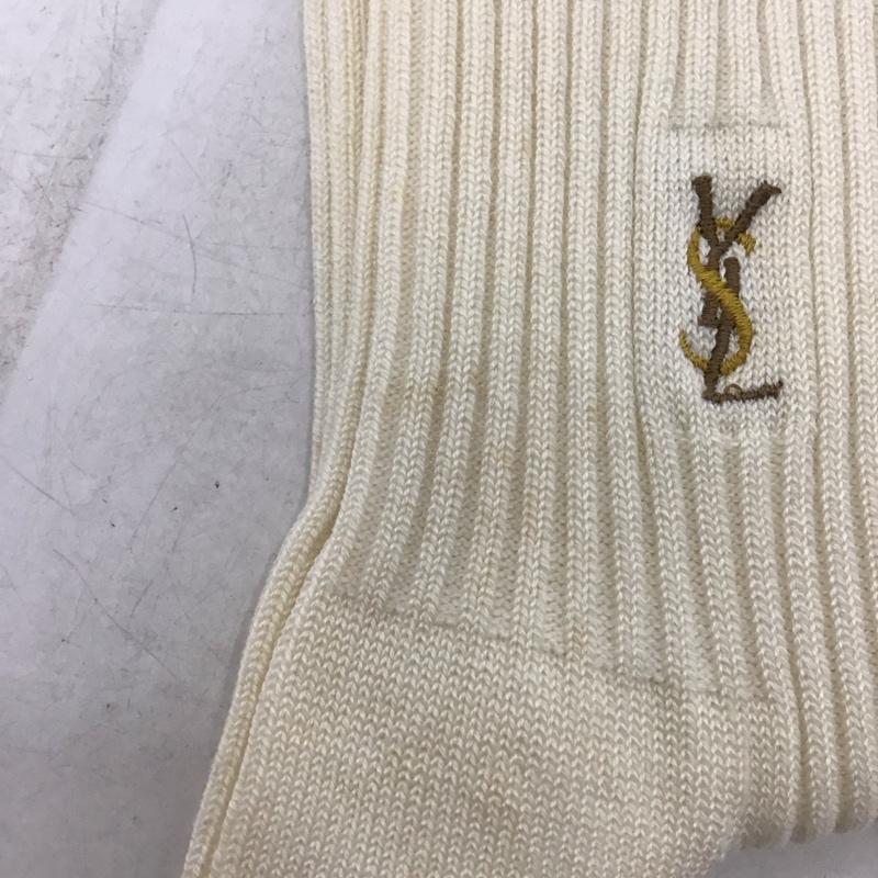 イヴサンローラン Yves Saint Laurent ファッション小物 ファッション小物 靴下 ３足セット 24-26cm 無地 マルチカラー / マルチカラー /  メンズ USED 古着 中古 10148228