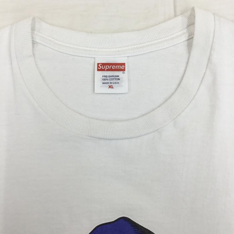 シュプリーム Supreme Tシャツ 半袖 23SS Reaper Tee XL プリント 白 / ホワイト /  メンズ USED 古着 中古 10149778