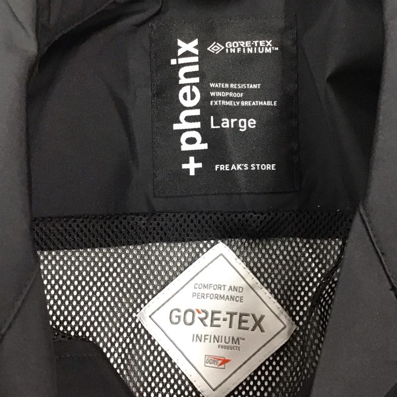 フェニックス PHENIX シャツ、ブラウス 半袖 231-1005 フリークスストア L 無地 黒 / ブラック /  メンズ USED 古着 中古 10122036