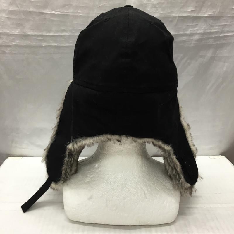 ニューエラ NEW ERA 帽子 キャップ フライトキャップ 59FIFTY 無地 黒 / ブラック /  メンズ USED 古着 中古 10122331