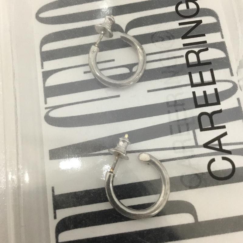 古着 USED アクセサリー ピアス CAREERING 両耳用 無地 銀 / シルバー /  メンズ USED 古着 中古 10144838