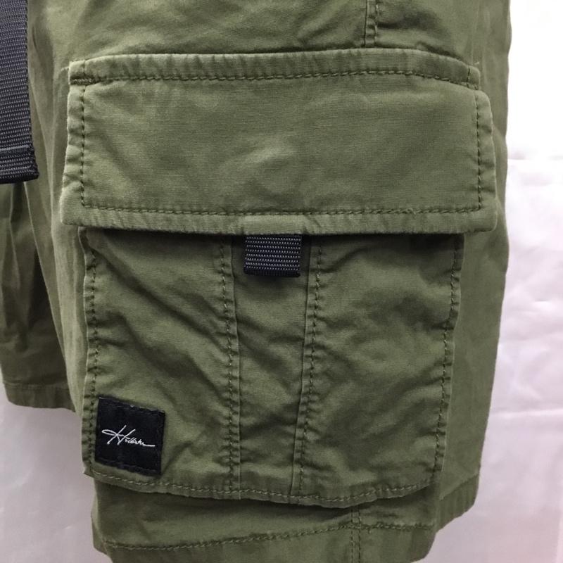 ホリスター Hollister パンツ ショートパンツ ハーフパンツ ショートパンツ カジュアルパンツ L 無地 カーキ / カーキ /  メンズ USED 古着 中古 10108401