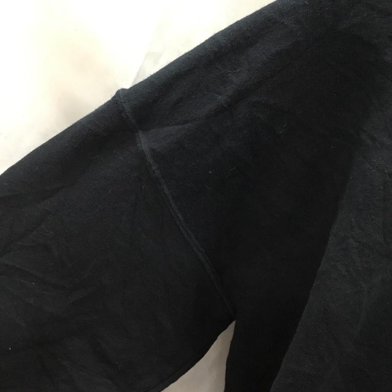古着 USED パーカー 長袖 L プリント 黒 / ブラック /  メンズ USED 古着 中古 10110782