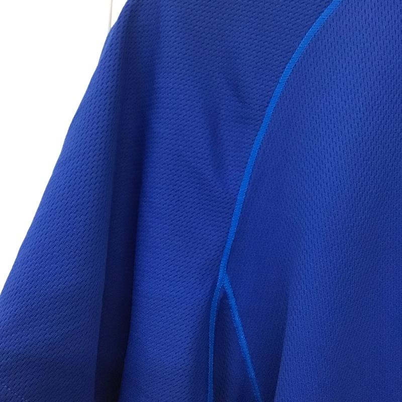 ザノースフェイス THE NORTH FACE Tシャツ 半袖 nt34101 速乾Tシャツ ショートスリーブ ソークールクルー プリントTシャツ M ロゴ、文字 青 / ブルー /  メンズ USED 古着 中古 10130471