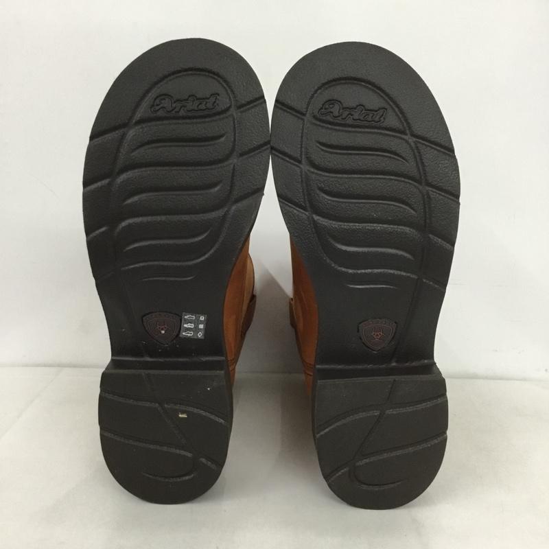 古着 USED ブーツ ショートブーツ ARIAT 10038308 Fatbaby Lagacy UK5.5 ワンポイント 茶 / ブラウン /  レディース USED 古着 中古 10144315