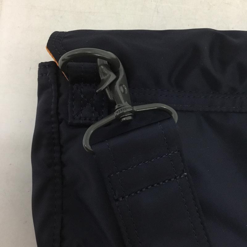 ポーター PORTER ショルダーバッグ ショルダーバッグ TANKER エンベロープ ロゴ、文字 紺 / ネイビー /  メンズ USED 古着 中古 10133238