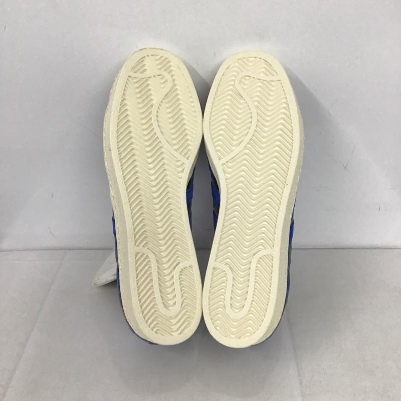 アディダス adidas スニーカー スニーカー S74775 スーパースター 80V UNDFTD BAPE 28.5cm ロゴ、文字 青 / ブルー /  メンズ USED 古着 中古 10141144