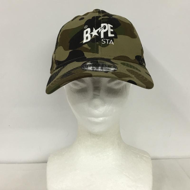 アベイシングエイプ A BATHING APE 帽子 キャップ 1ST CAMO BAPE STA NEW ERA PANEL CAP ロゴ、文字 マルチカラー / マルチカラー /  メンズ USED 古着 中古 10132038
