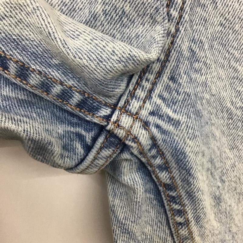 ザラ ZARA パンツ デニム、ジーンズ デニムパンツ ワイドパンツ カジュアルパンツ 38インチ 無地 インディゴ / インディゴ /  レディース USED 古着 中古 10128757