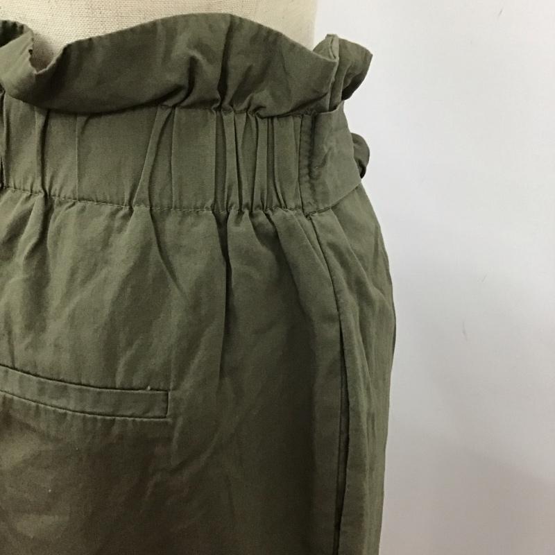 ザラ ZARA ボトムス ボトムス 753 040 505 ジョガーパンツ S 無地 カーキ / カーキ /  レディース USED 古着 中古 10112985