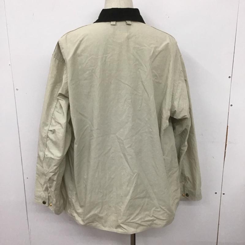 エルエルビーン L.L.Bean ジャケット、上着 ジャケット、ブレザー 3175-1022 ナイロンジャケット アウター カジュアルジャケット カラージャケット L ロゴ、文字 オフホワイト / オフホワイト /  メンズ USED 古着 中古 10111093