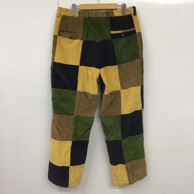 ブルックスブラザーズ BROOKS BROTHERS ボトムス ボトムス コーデュロイパンツ パッチワーク 33  マルチカラー / マルチカラー /  メンズ USED 古着 中古 10111209