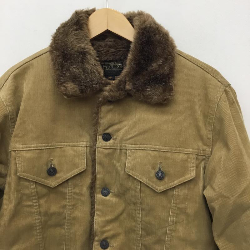 ヒューストン HOUSTON ジャケット、上着 ジャケット、ブレザー コーデュロイジャケット 38 無地 茶 / ブラウン /  メンズ USED 古着 中古 10137902