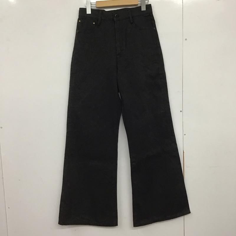 ジースターロゥ G-STAR RAW パンツ デニム、ジーンズ デニムパンツ ワイドパンツ カジュアルパンツ Gパン 27インチ 無地 ダークグレー / ダークグレー /  メンズ USED 古着 中古 10146225