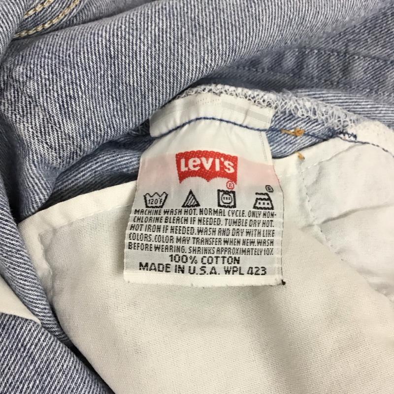 リーバイストラウスアンドコー Levi Strauss & co. パンツ デニム、ジーンズ ショートパンツ ハーフパンツ カジュアルパンツ デニムパンツ 40インチ 無地 インディゴ / インディゴ /  メンズ USED 古着 中古 10129646