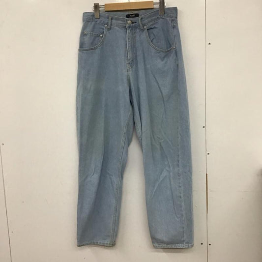 ビームス BEAMS パンツ デニム、ジーンズ デニムパンツ ワイドパンツ カジュアルパンツ S 無地 インディゴ / インディゴ /  メンズ USED 古着 中古 10132097