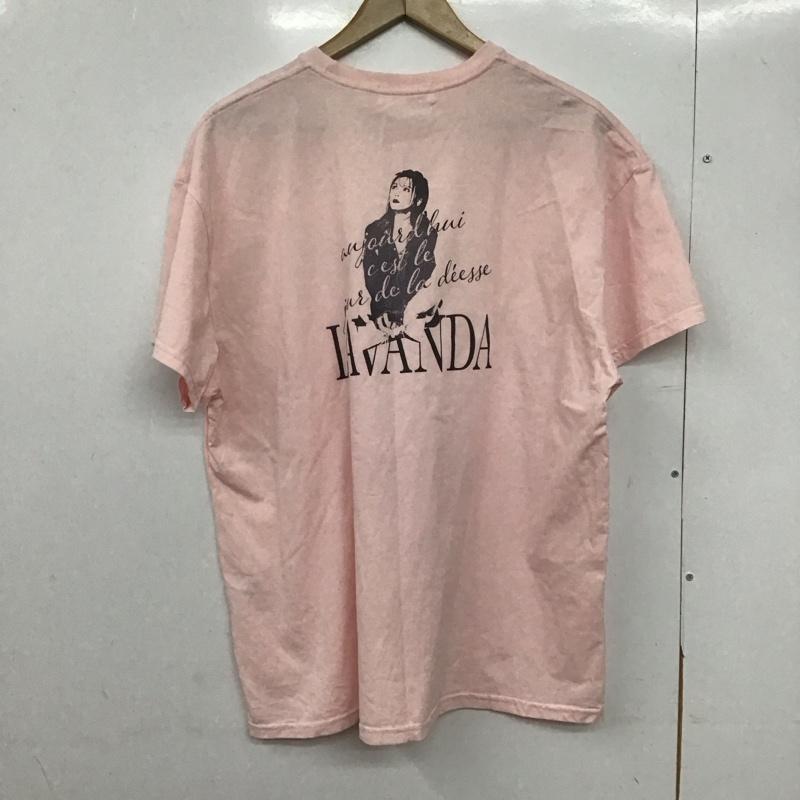 古着 USED Tシャツ 半袖 LV23SSBG01 LAVANDA 宇野実彩子 FREE ロゴ、文字 桃 / ピンク /  レディース USED 古着 中古 10146932