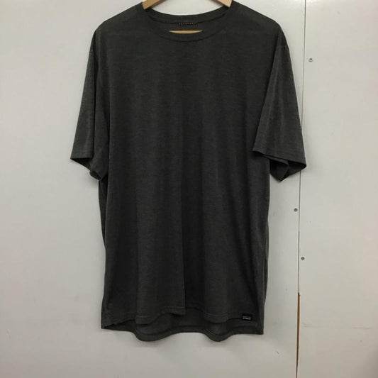 パタゴニア patagonia Tシャツ 半袖 XL 無地 灰 / グレー /  メンズ USED 古着 中古 10143310