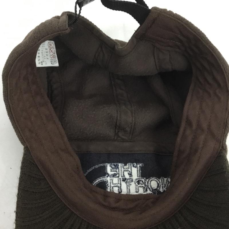 ザノースフェイス THE NORTH FACE 帽子 キャップ NN85612 フリース FREE ロゴ、文字 茶 / ブラウン /  メンズ USED 古着 中古 10143054